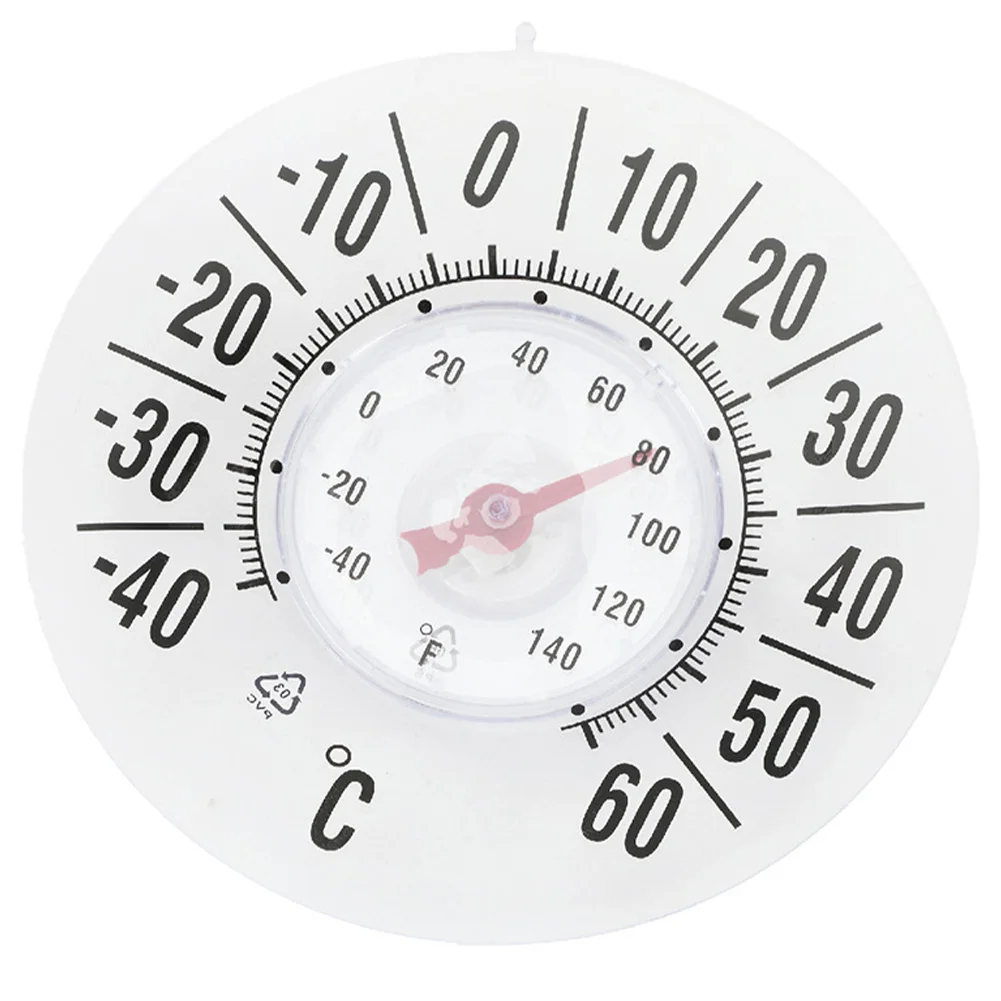 Janela doméstica termômetro de janela de monitoramento de estufa à prova d'água termômetro doméstico instalação autoadesiva