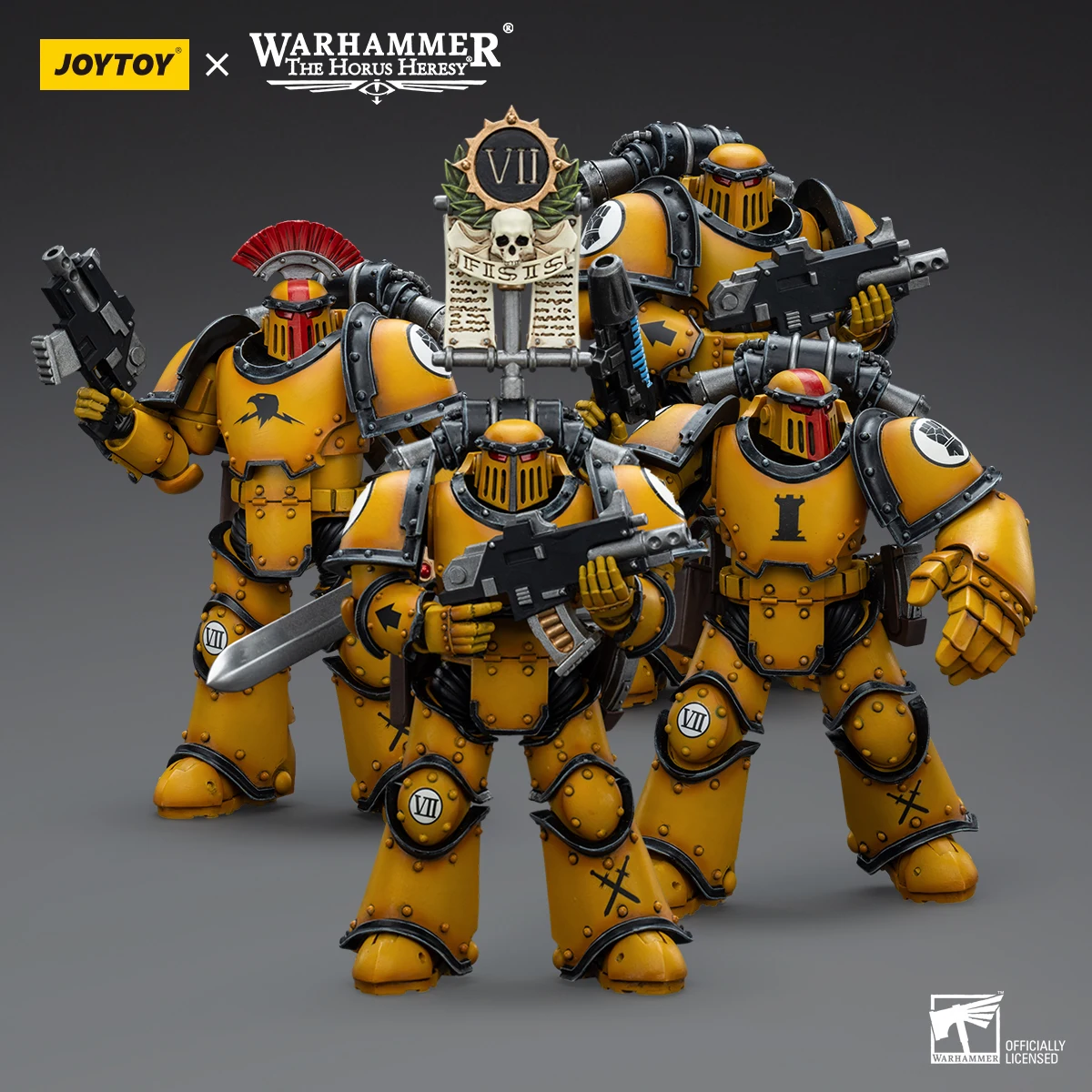 JOYTOY Infinity 1/18 Action Figures Anime 12cm Imperial Fists MkllI Tactical Legionaries Collection Model Toys