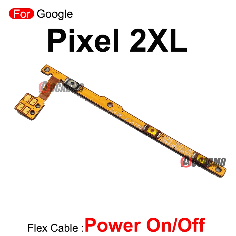 For Google Pixel 2 3 4 XL 2XL 3XL 4XL 6 7 6Pro 6A 4A 4G 5G 5a Power Volume Buttons Flex Cable Replacement Part