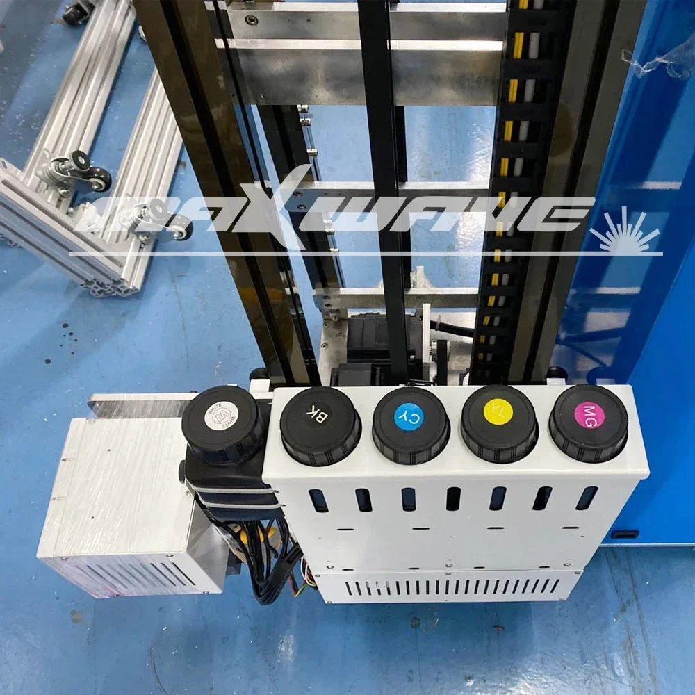 Wall printer 3D UV Intelligent Vertical Wall Printer Digital Varnish Inkjet Printing Machine Inkjet Wall Mural Printer