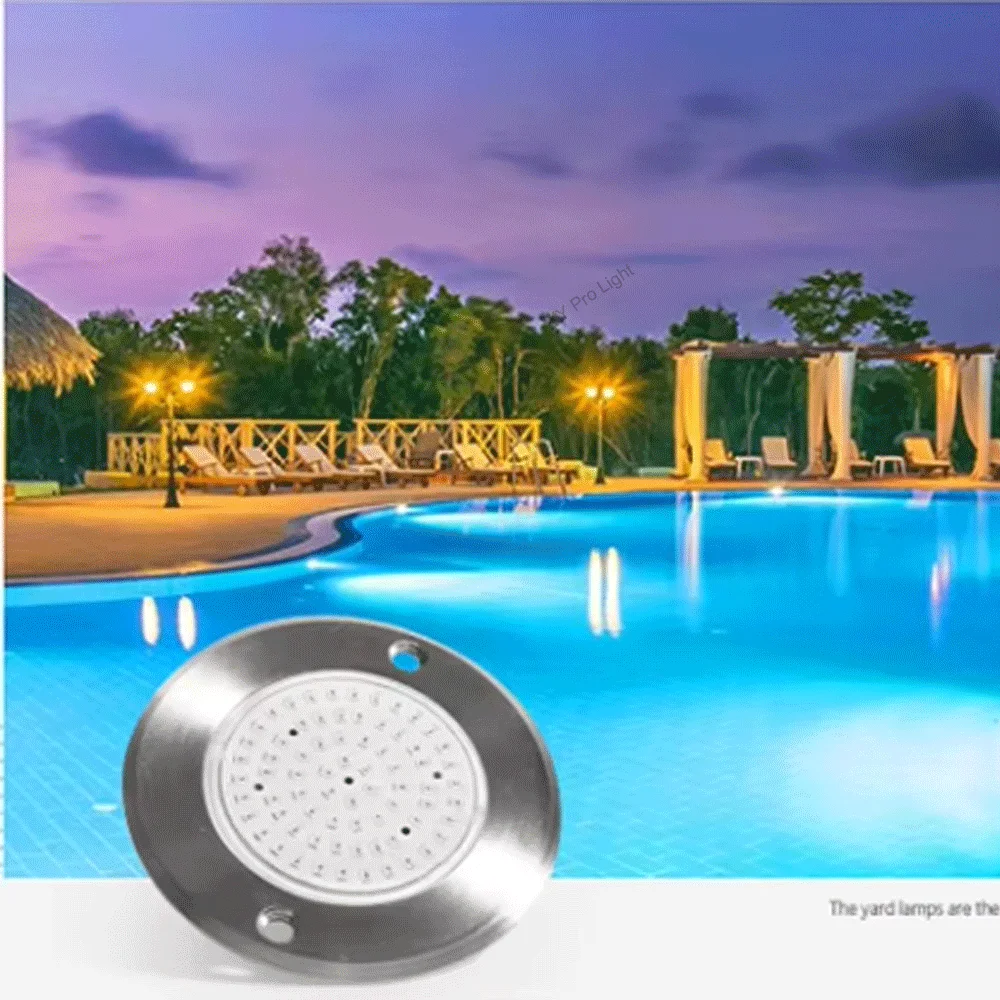 RGB LED Pool Light 18W Bluetooth APP Control DC12V IP68 Waterproof Underwater Fountain Landscape Lighting Piscina Luz Spotlight