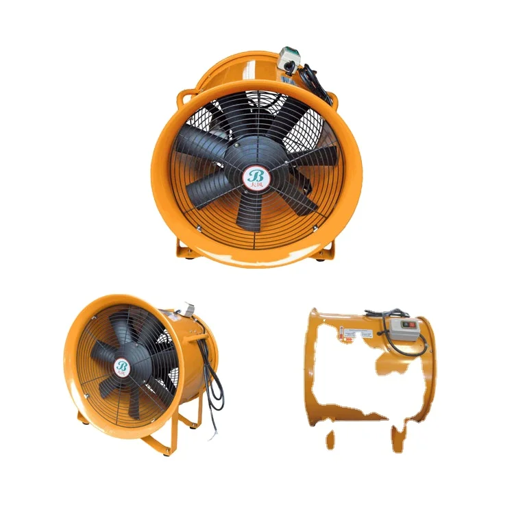 500mm 220V/50Hz Industrial Super Speed Exhaust Fan Blower Fan