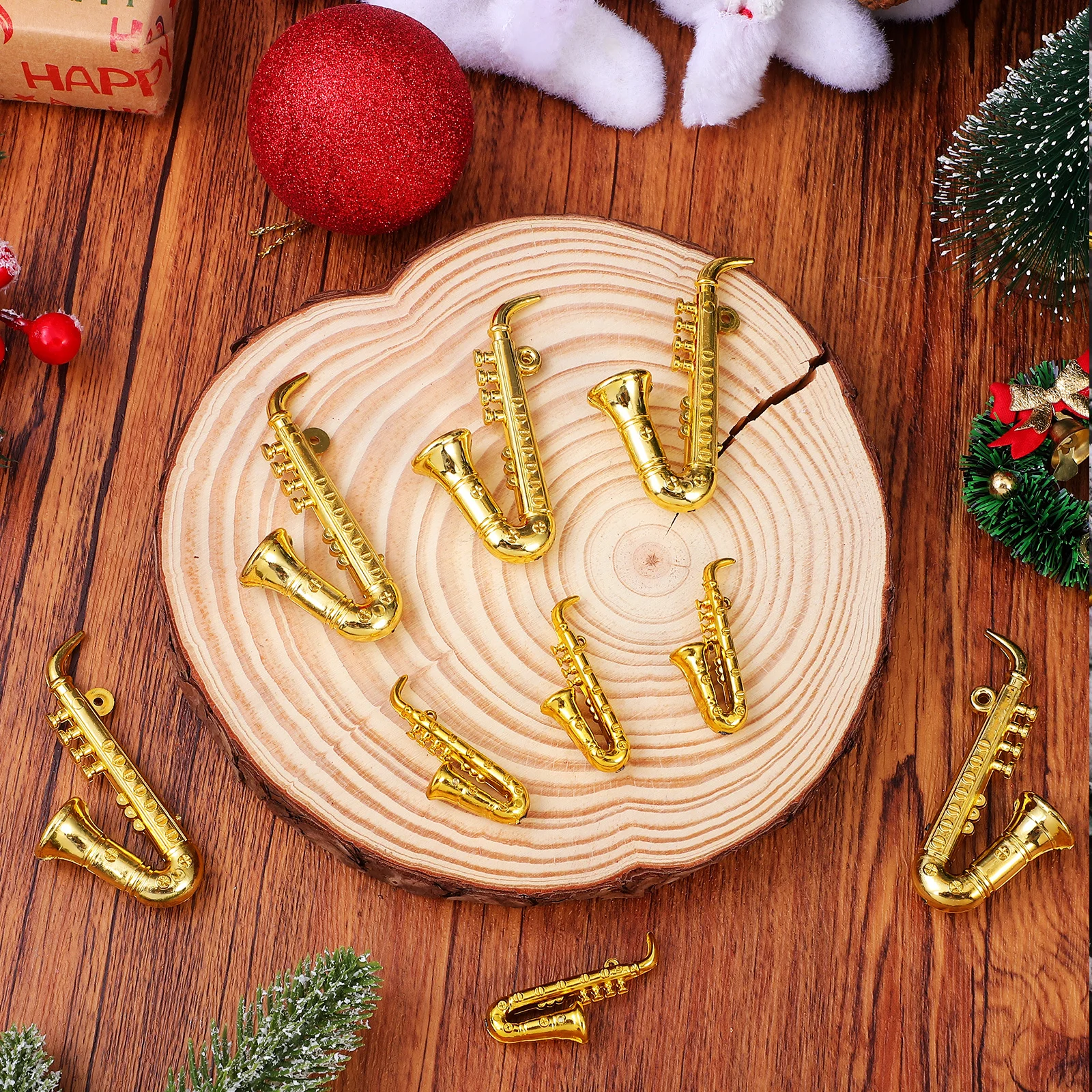 20 Pcs Mini Musical Instrument Instruments Christmas Tree Decorations Ornaments