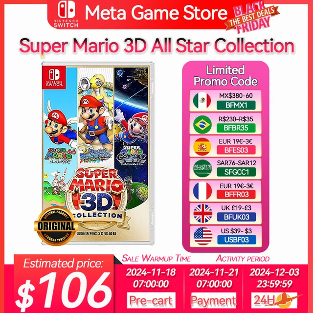 Super Mario 3D All orders Stars (Switch)