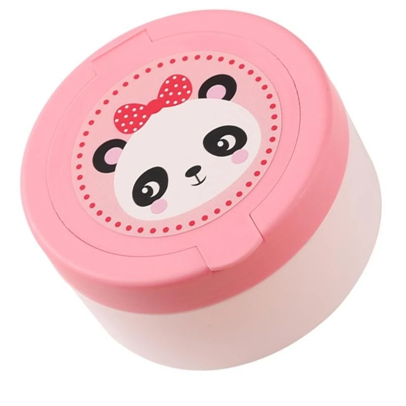 J15U – conteneur bouffantes poudre pour nourrissons, support bouffantes poudre pour tout-petits, soins doux, facile