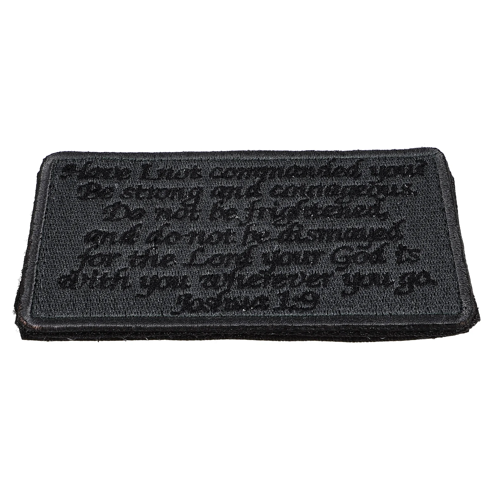 

DIY Clothing Patch Bible Sayings Cloth Decors Exquisite Workmanship Easy Apply Washable Repair Sticker Clothes Patch
