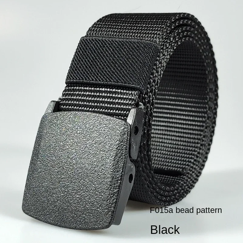 Ceinture Multifonctionnelle en Nylon pour Homme et Femme, Accessoire d\'Extérieur, en Toile, sans Métal, de Haute Qualité, Noir, Rouge, Blanc, Bleu