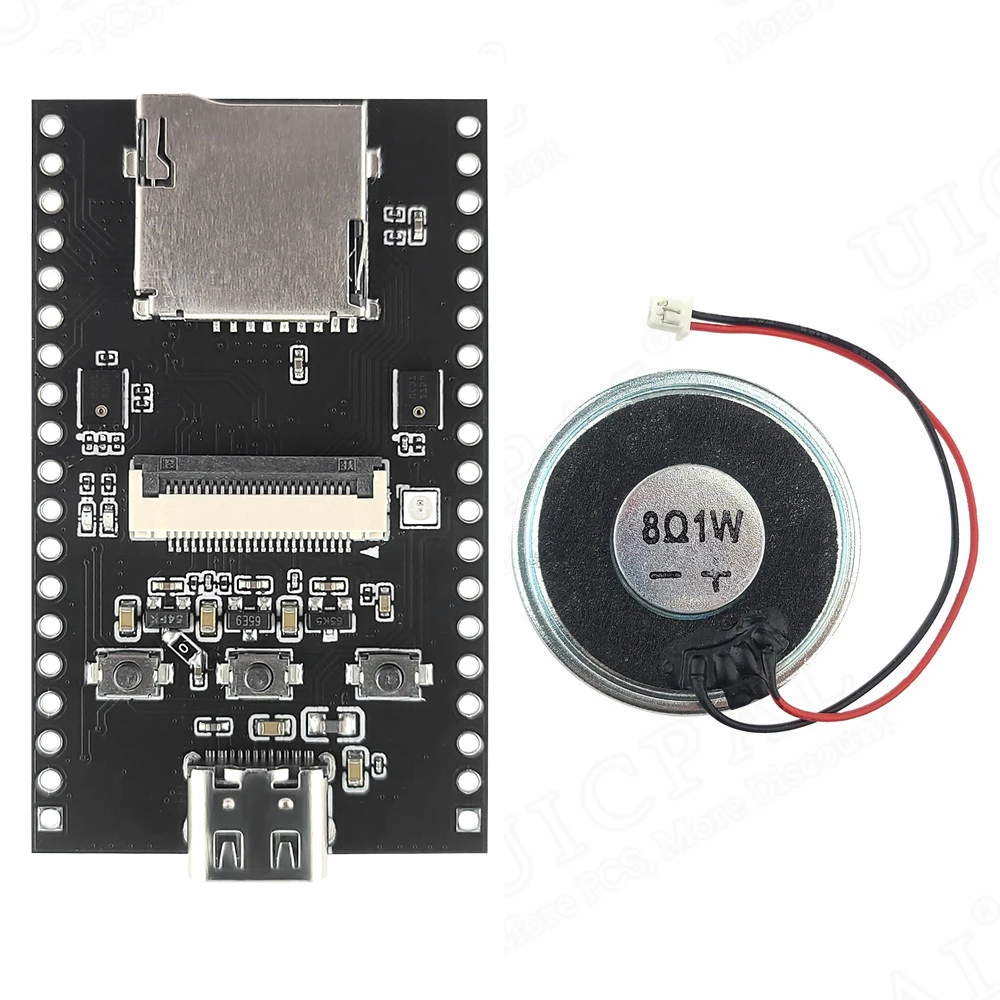 NEW ESP32 S3 CAM Speaker Development Board with OV2640 Wifi Camera Module Kit Dual MIC TF Slot N16R8 CH340X USB Type-C ESP32-S3