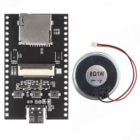 NEW ESP32 S3 CAM Speaker Development Board with OV2640 Wifi Camera Module Kit Dual MIC TF Slot N16R8 CH340X USB Type-C ESP32-S3