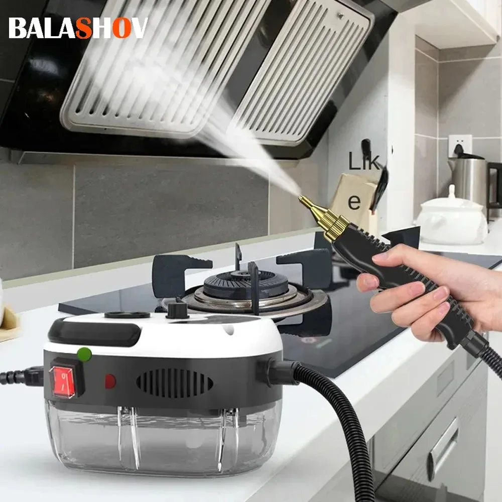 2500W Portable Steam Cleaner High Temperature Sterilization Pressure Jet Washer Machine for Home Car Kitchen Air Conditioner