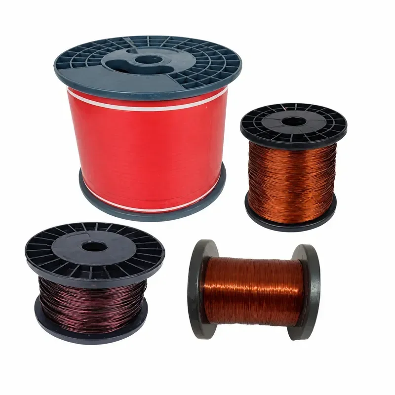 Aluminum Enameled Wire QZYL-2/180 High Temperature Aluminum Enameled Round Wire Aluminum Wire Winding 0.25-3.50MM 1 Kg
