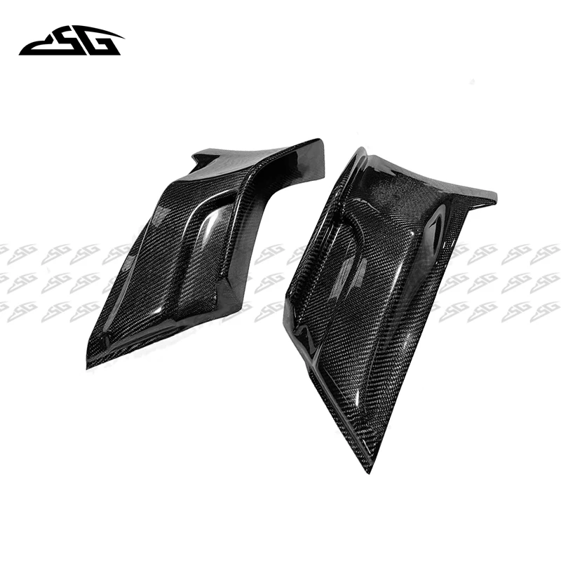 For Toyota GT86 Scion FR-S 2012-2015 Carbon Fiber Rear Side Bumper Lip Aprons Diffuser Splitter Canard Body Kit