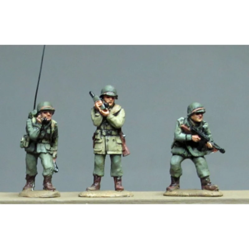 1/72 Die-Casting Resin Figure Model Kit  U.S. Army Staff 7 Figure DIY Toy Unassembled Unpainted Free Shipping