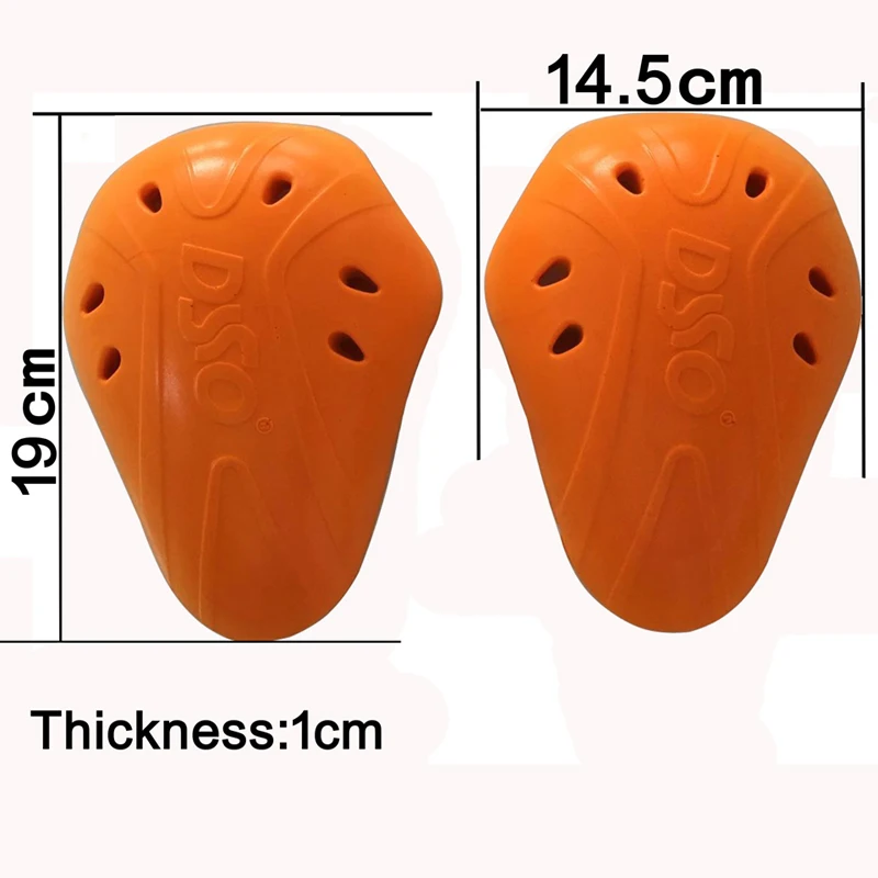 CE Level 1 2 Armor Motorcycle Kit Certified Knee Elbow Guards Motocross Riding Gear Built-in Protector Pads for Jacket Pants