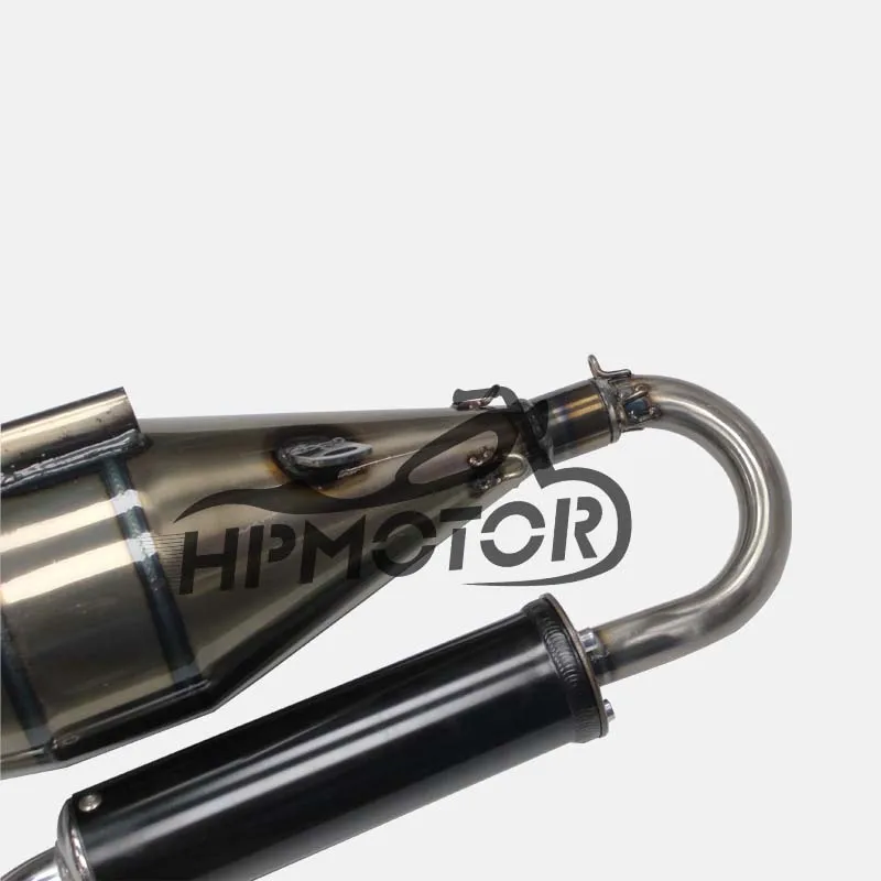 Motorcycle Muffler stuiable for  125cc Racing Scooter Exhaust System for Honda DIO AF18 AF25 AF28