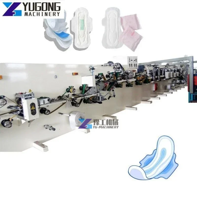 Full Automatic Sanitary Napkin Machine Price Sanitary Pad Making Machine Women Pad Machine Sanitary Pads Production Machines