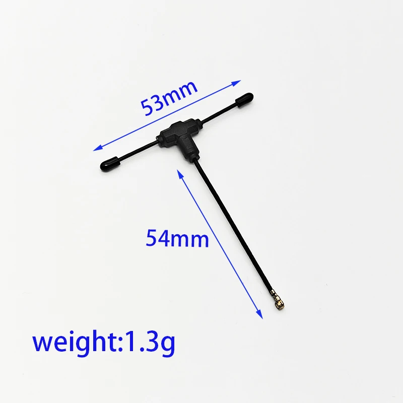 ExpressLRS EP1 65mm 100mm 2,4G Nano Langstrecken-Empfänger T-Typ Antenne IPX1 Kompatibel mit TBS Tracer ELRS