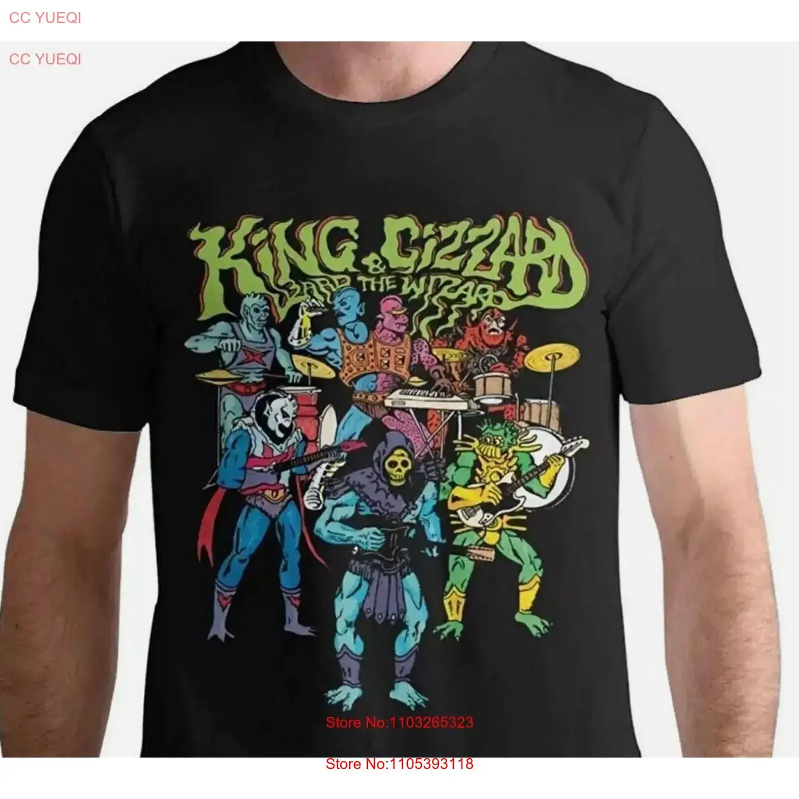 New King Gizzard And The Lizard Wizard T Shirt Cotton Men S 5XL vintage Washed streetwear Casual Unisex graphic Comfortable