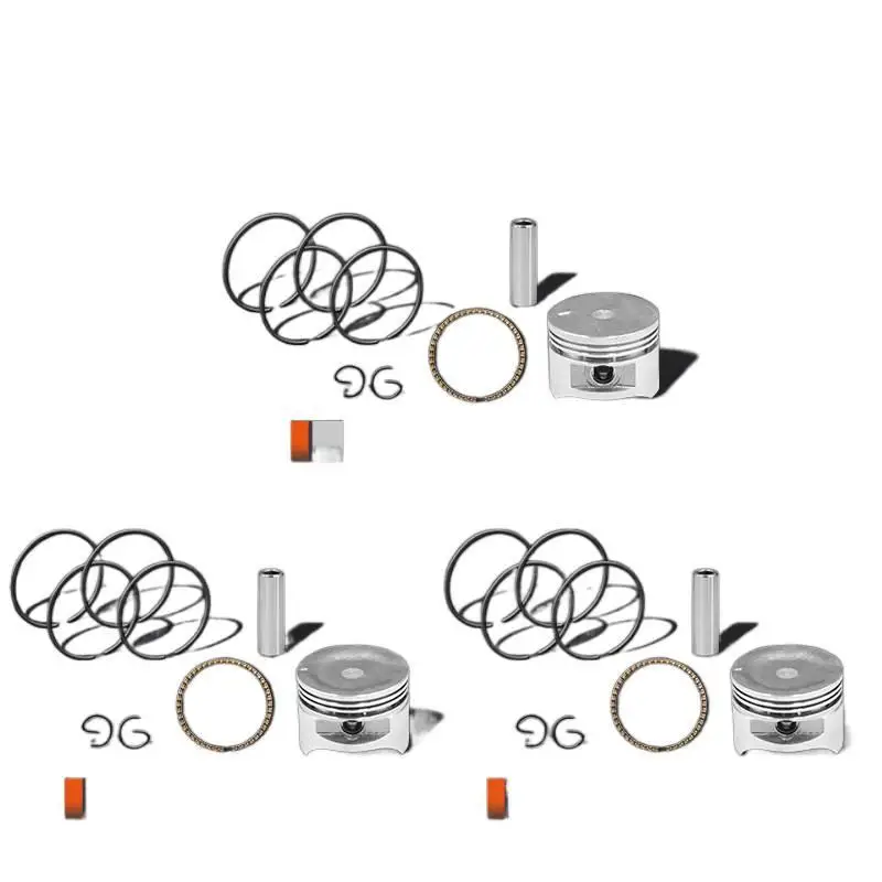 لأجزاء جزازة العشب محرك اسطوانة المكبس Gexiang 139/140/gx35 محرك 4-السكتة الدماغية المكبس الدائري 39 اسطوانة #3