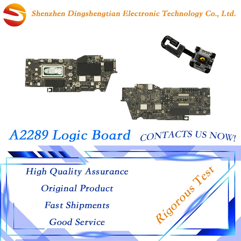 

Replacement For Macbook Pro A2289 Logic Board 2020 13" 8GB 256G 500G 1.4ghz i5 Motherboard 820-01987-A emc 3456