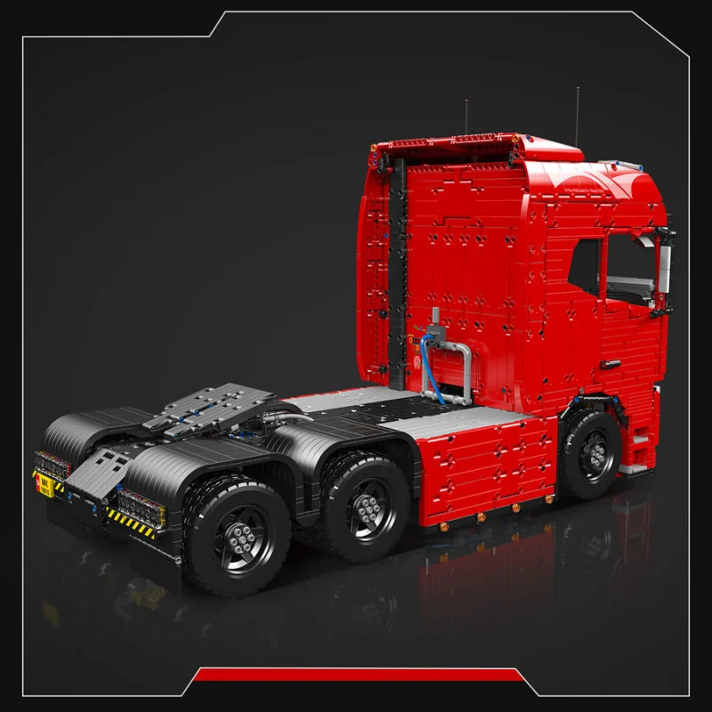 Stampo Re 19015 19015T Tecnico Auto Building Block di Controllo Remoto Trattore Camion Modello di Montaggio Giocattoli di Mattoni Per Bambini Regalo Di Natale