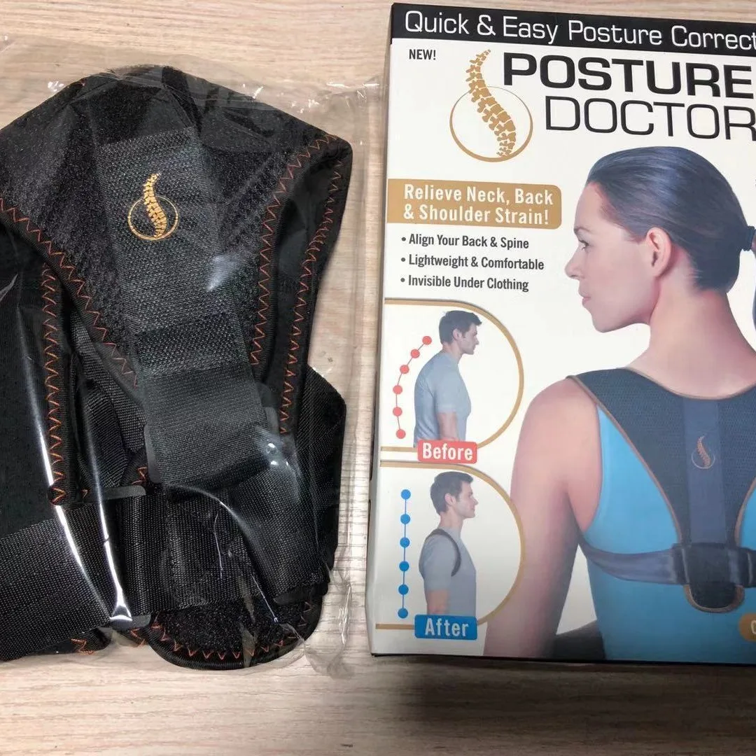 Posture Orthopedic Belts Men Women Adjustable Posture Corrector Back Support Strap Brace Shoulder Spine Support