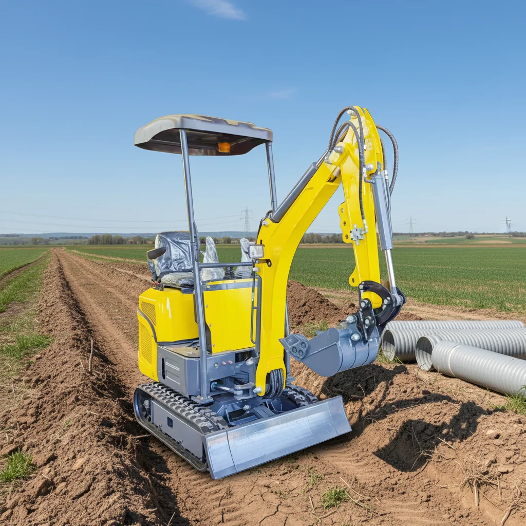 

2.5Ton CE EPA Mini Crawler Digger Compact Excavator for Large Site Digging Projects