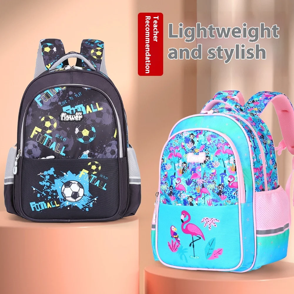 

Cartoon Printed School Bag Boys Girls Student School Kids Backpack Kids Gift