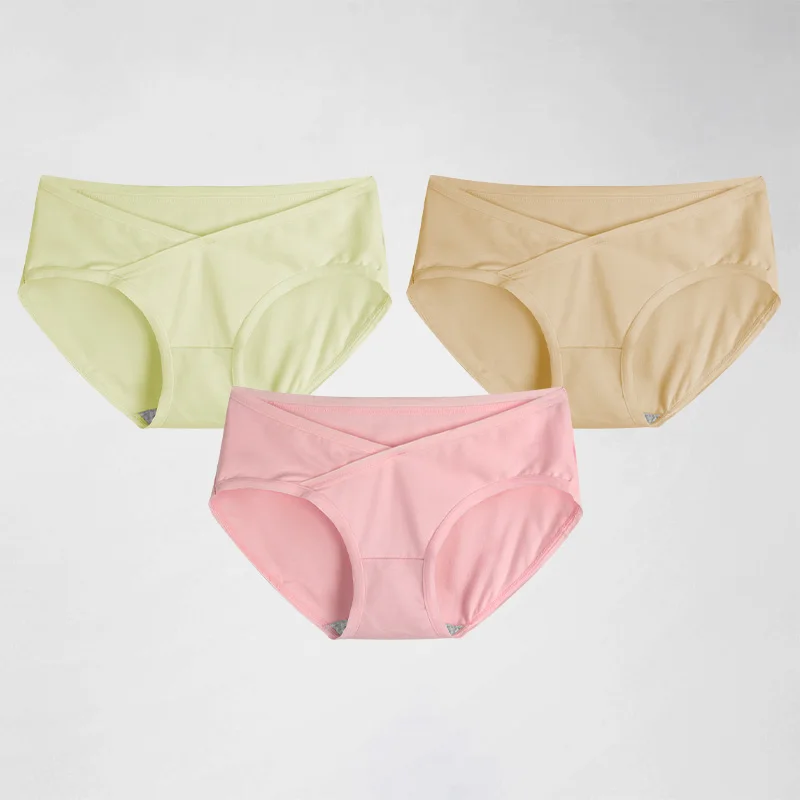 

5pcs Ladies' underwear: Pure cotton, solid color, all-cotton, seamless, comfortable, briefs, breathable, thin style