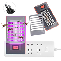 Hot Mini Mosquito Killer Lamps LED Socket Electric Insect Mosquito Repeller Household Socket Zapper Night Lamp