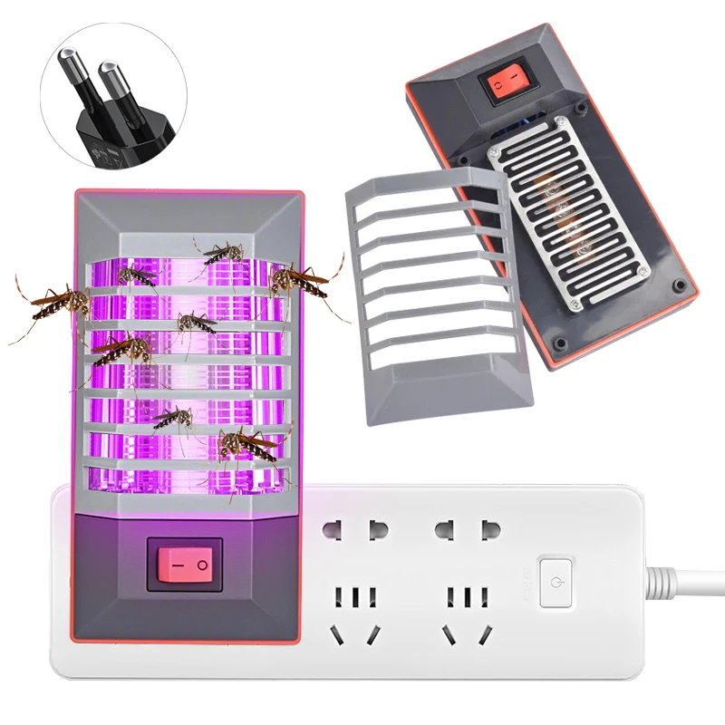 BOLTIFY Hot Mini Mosquito Killer Lamps LED Socket Electric Insect Mosquito Repeller Household Socket Zapper Night Lamp