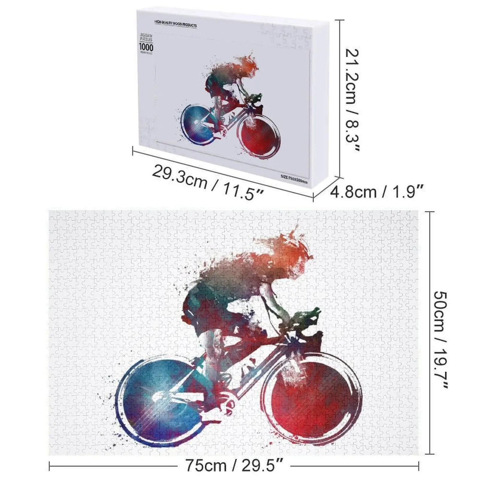 ciclista 2 # sport # puzzle ciclista Regali personalizzati per bambini Puzzle regalo fotografico personalizzato personalizzato