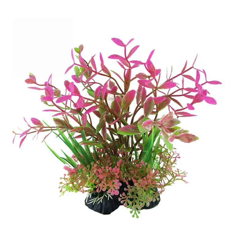 

10pcs Factory Price Plastic Fish Tank Simulation Plant Aquarium Landscaping Plants Aquarium Plastic Plants