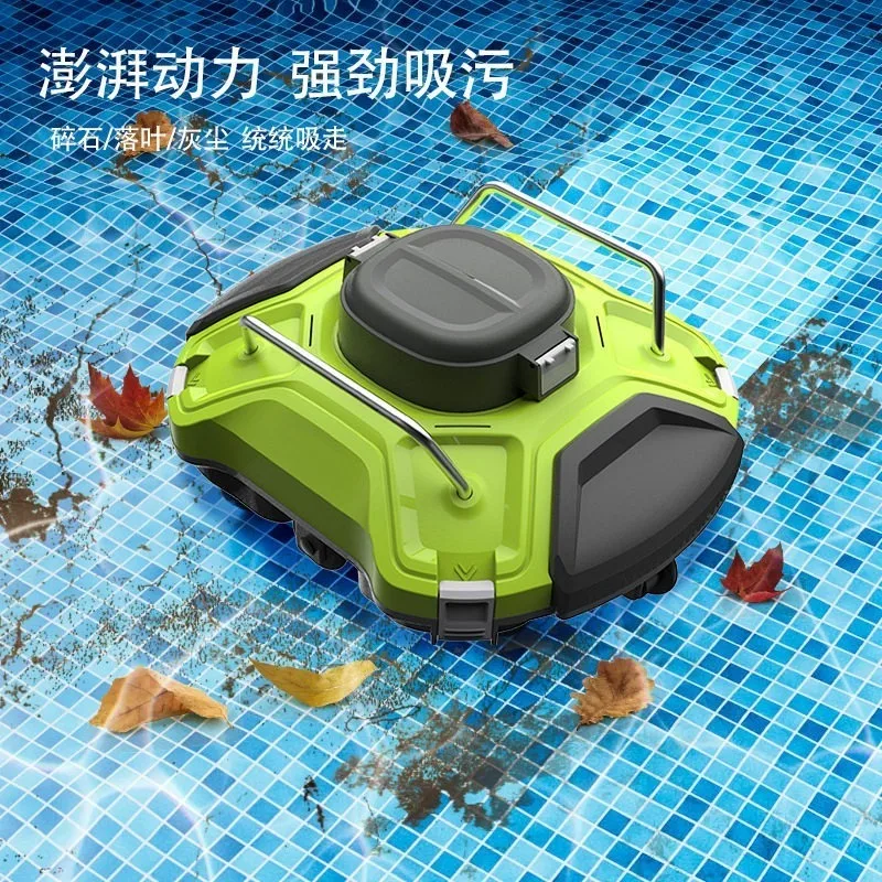 Automatic Pool Vacuum Cleaner  Underwater Cleaning Machine with Filter for Pool Floor Debris