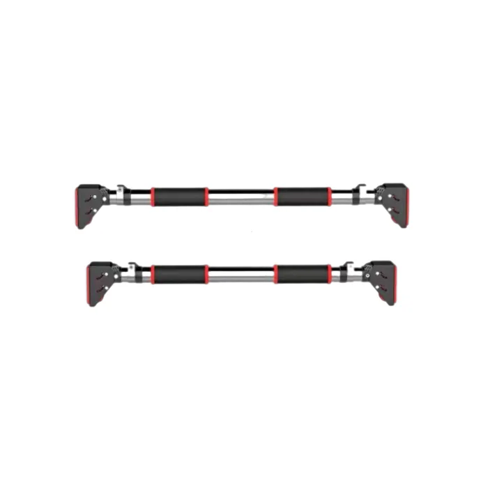 

Screwless pull up bar adjustable wall doorway horizontal bar gymnastics auto locking multifunction steel pull up bar