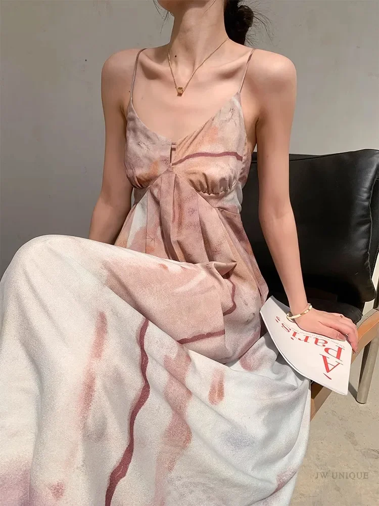 Zweiteiliges Set mit Zigarettenpulver-Batik-Unterhemd im nationalen Stil, hochwertiges, klassisches Sonnenschutzhemd für Damen