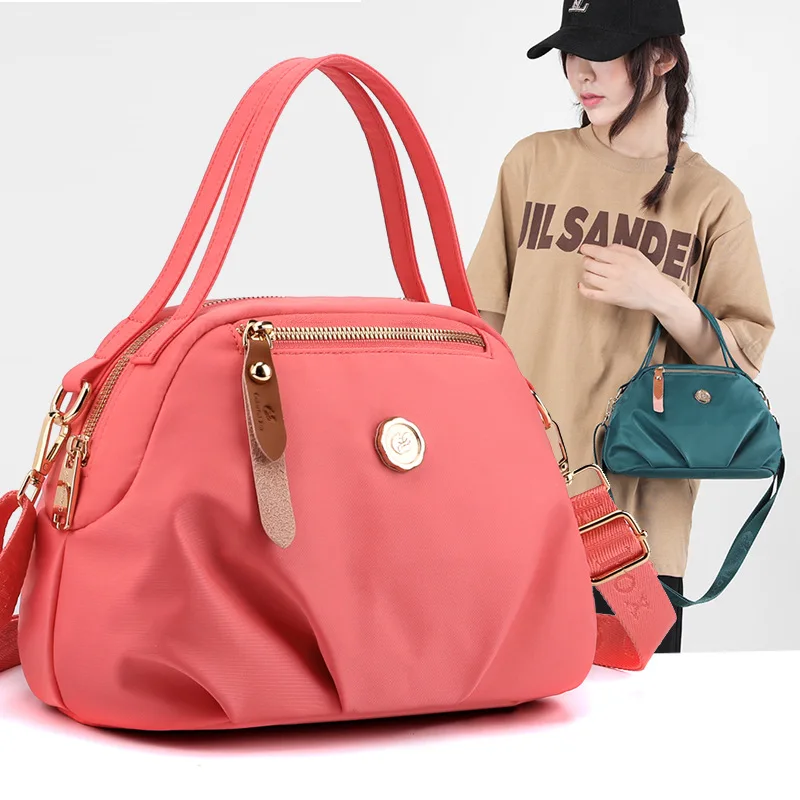 New Large Capacity Fashionable Shoulder Bag for Women new Casual Hand-held Dumpling Bag Mobile Phone Bag