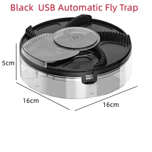 Flycatcher automático USB elétrico, Fly Trap, Pest Catcher, Indoor e Outdoor, Insect Killer para cozinha 8 principais vendas caçador de moscas - №7