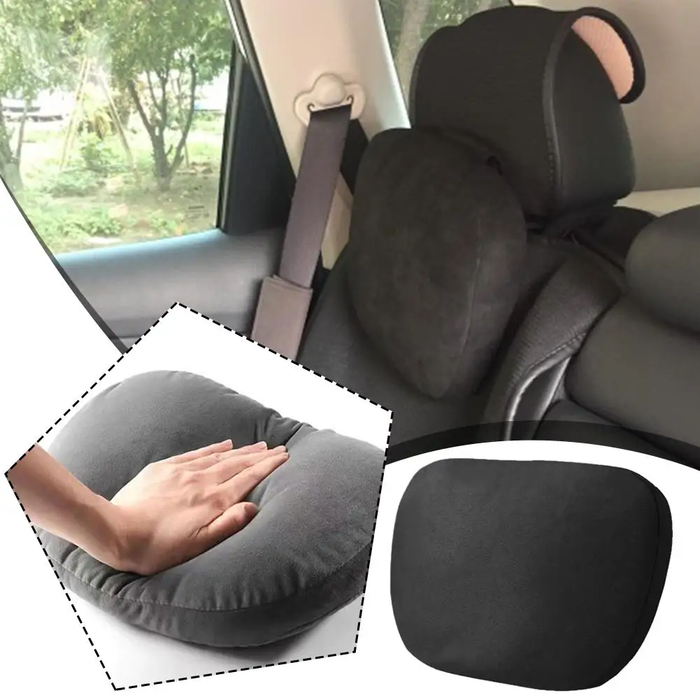 Auto-Kopfstütze, Nackenkissen, Stützsitz, Wildleder, luxuriöses Kopfstützen-Design, S-Klasse, ultraweiches Kissen, lindert Müdigkeit, universell verstellbar