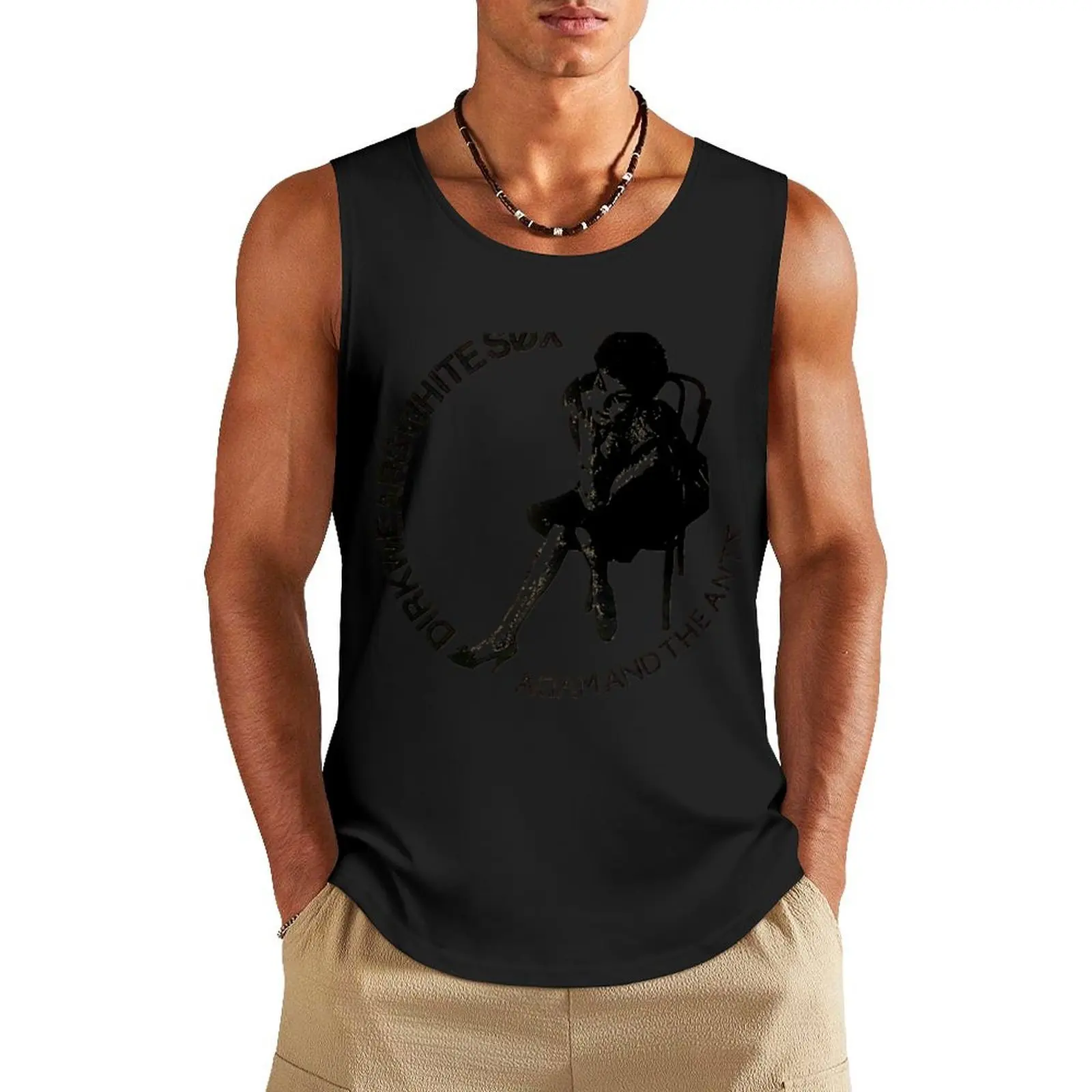 

Beautiful Model Adam Ant Gift Movie Fans Tank Top t shirt T-shirt men best selling products sleeveless shirt man