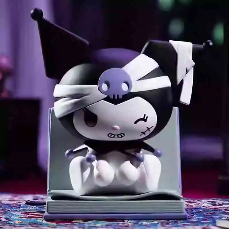 

MINISO Sanrio New Arrival Hot selling Kuromi Dark Night Story blind box toys figurines male and female birthday gifts ornaments