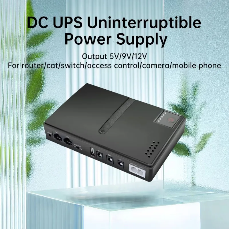 Uninterruptible Power Supply DC Without Battery UPS Power Protable 1018L Router Optical Cat Built-in Adapter 5V9V12V/15V/24V - view 4