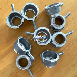 Car Water Tank Thickened Aluminum Water Nozzle Water Chamber Neck Nozzle Machining Argon Arc Welding Radiator Cover 1pc