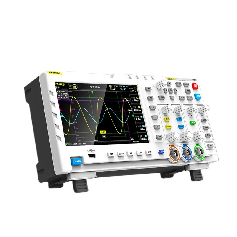 Digital oscilloscope FNIRSI-1014D dual channel 100M bandwidth 1GS sampling signal generator two-in-one