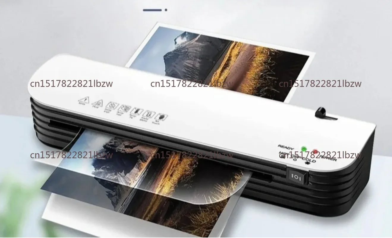 SL299 Semi-Automatic Photo Laminating Machine A4 File Laminating With Motor Film Packaging Direct Factory Source