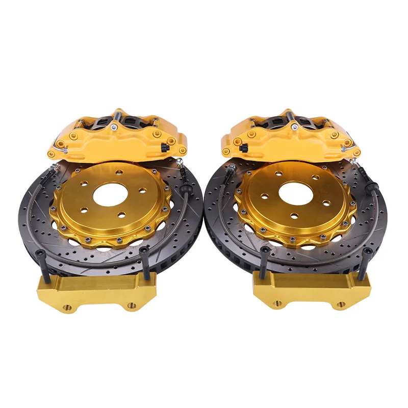 

CP 5200 4 Piston Brake Kit Upgrade Front Brake Calipers for Audi A4 A5 Ford Bronco Mustang Toyota Tacoma Mitsubishi Lancer