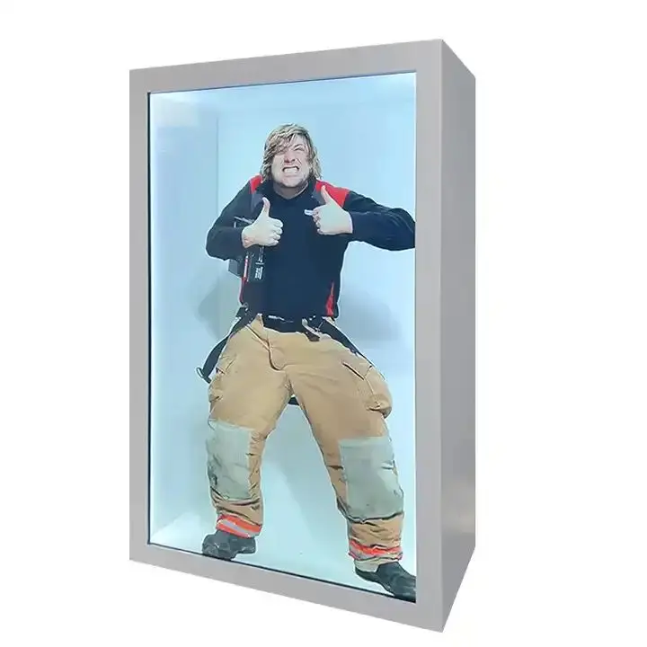

21.5- 86 inch 3d Hologram Display Transparent Lcd Showcases Box Jewelry Museum Exhibition Video Holobox
