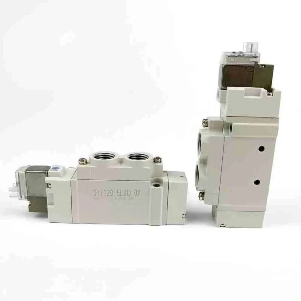 SY7120-5LZD-02 Pneumatic Solenoid Valve Air Control Valve for Pneumatic System Pneumatic Control Accessories