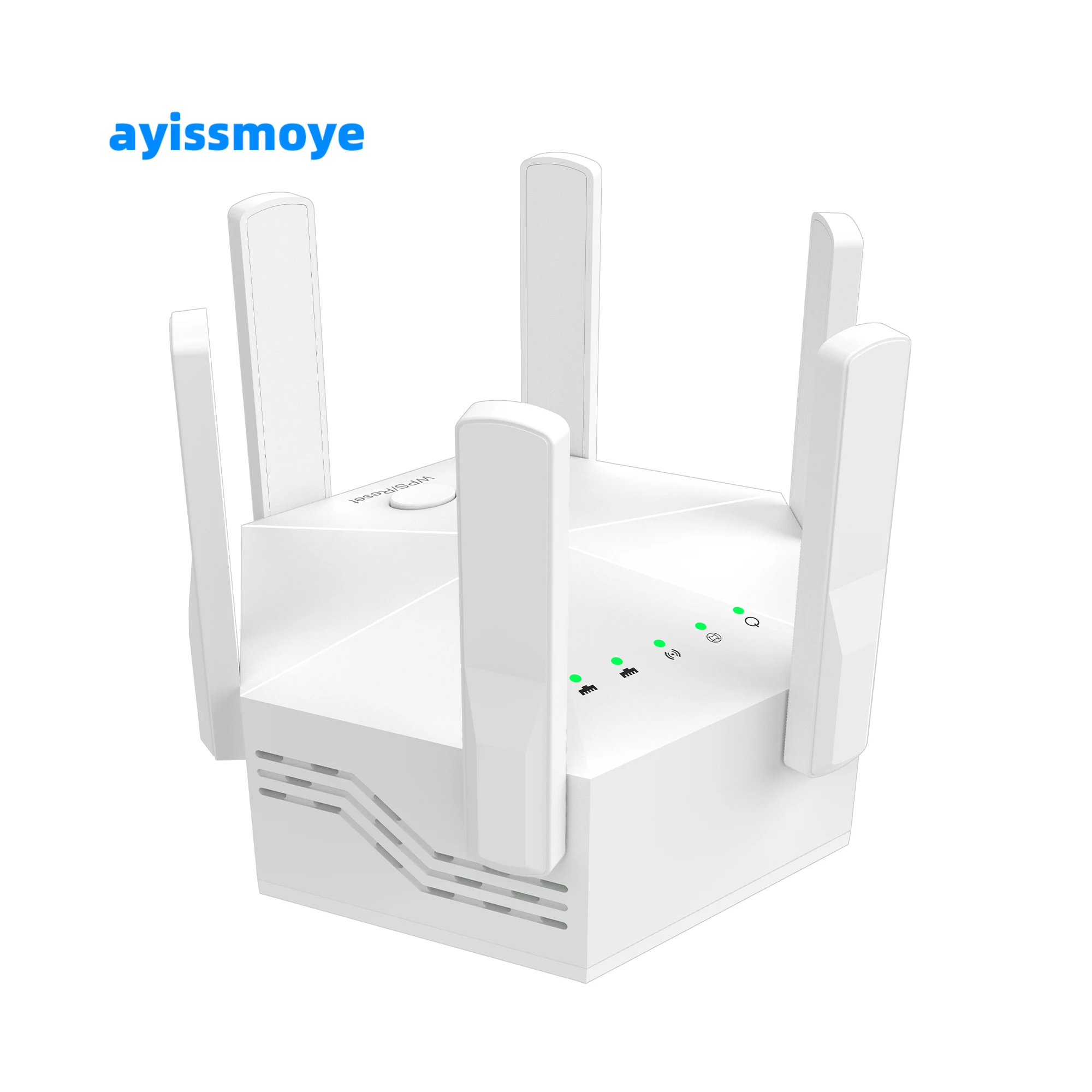 

WiFi6 300 Мбит/с Внутренний беспроводной усилитель Настенная вилка Тип Wi-Fi Ретранслятор диапазона 2,4 ГГц Удлинитель сигнала Wi-Fi Ретрансляторы
