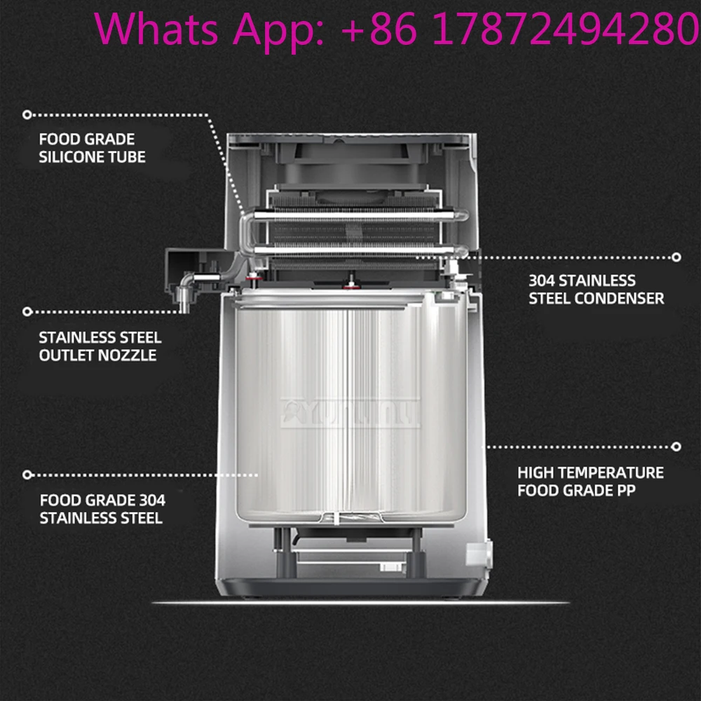 Hydrosol Distiller Multifunctional Essential Extractor Intelligence Pure Dew Machine Wine Fermentation